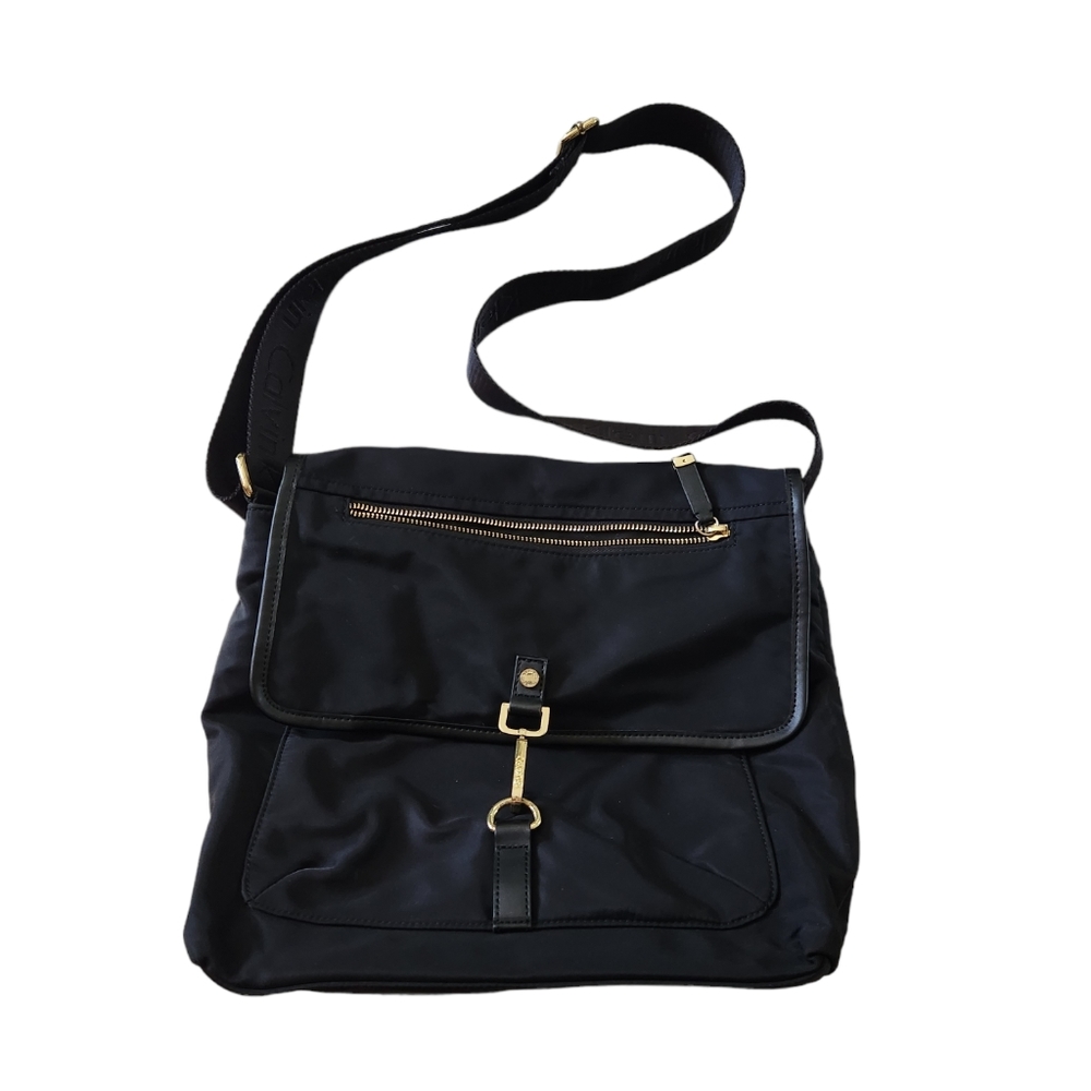 Calvin Klein Black Nylon Crossbody Handbag